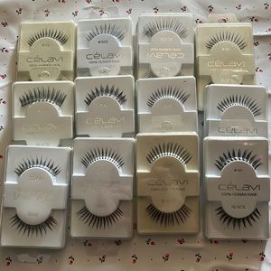 Mixed Lot of 12 lashes